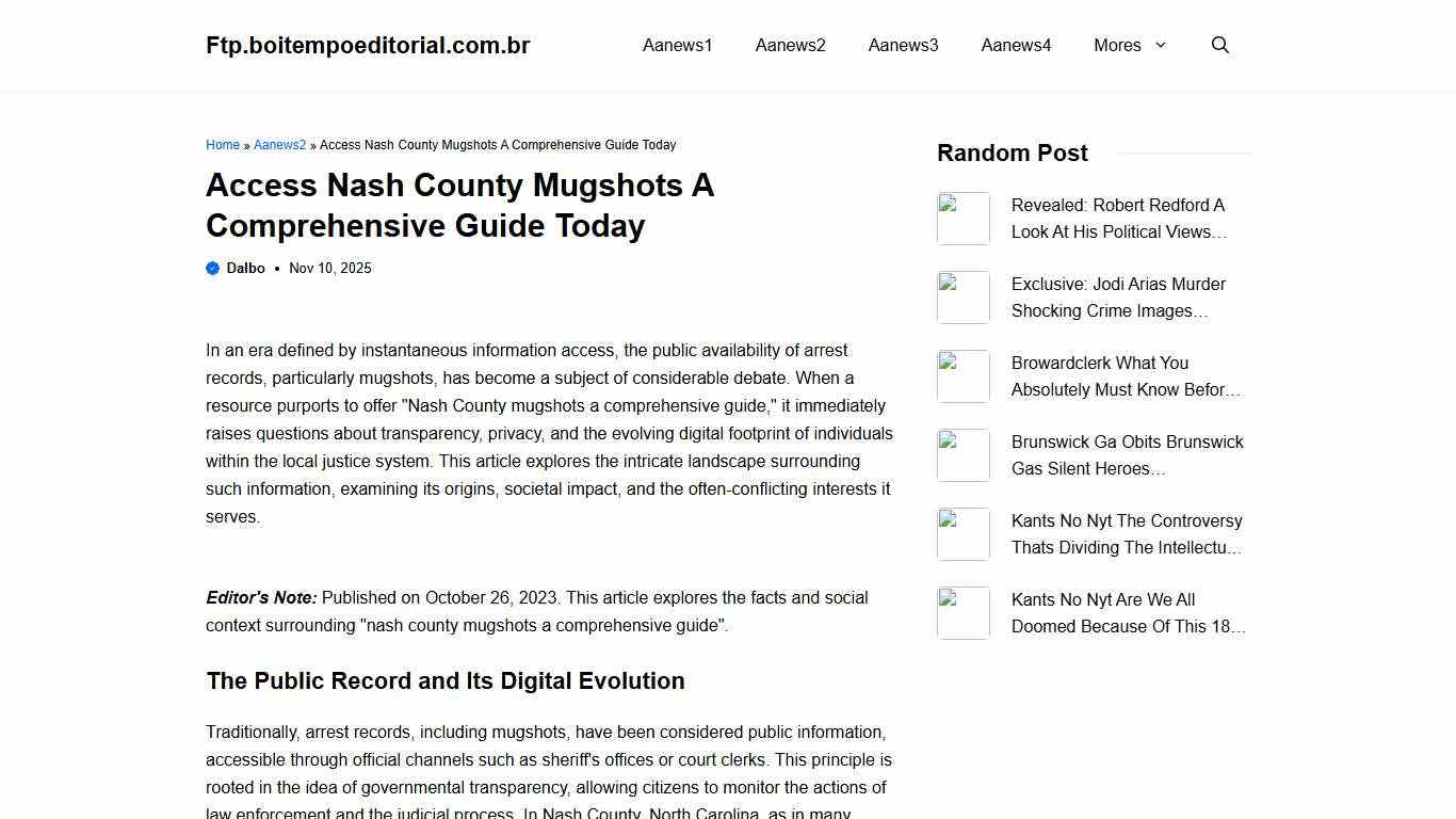 Access Nash County Mugshots A Comprehensive Guide Today